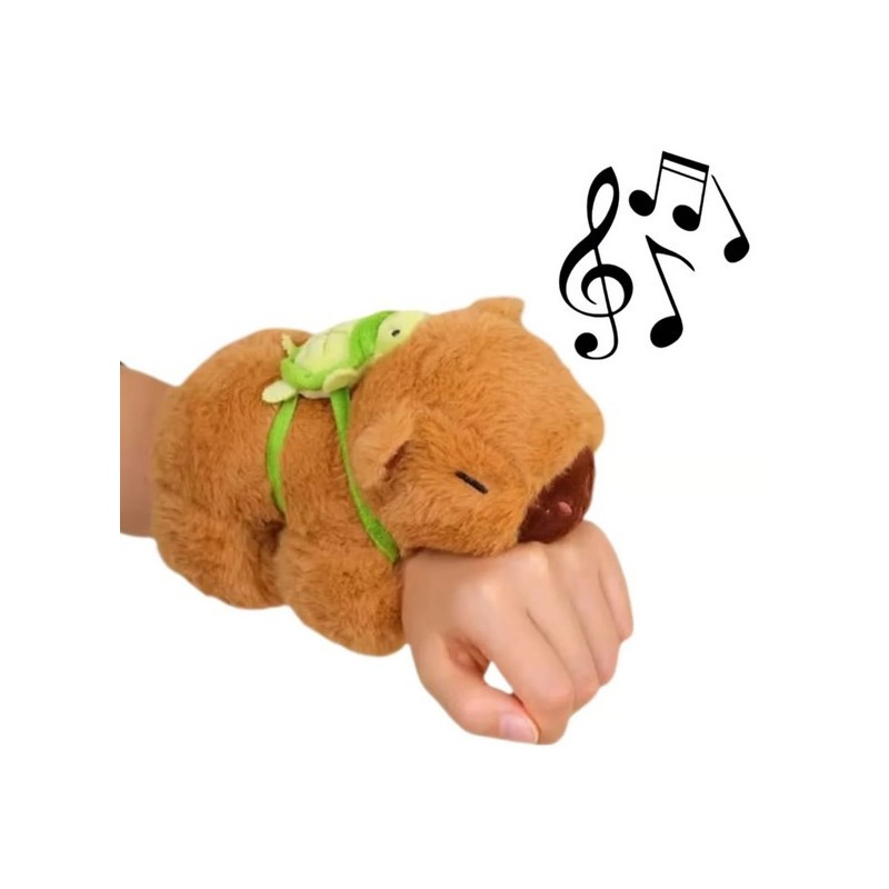 Capibara brazalete con mochila y musical Capibara brazalete con mochila y musical