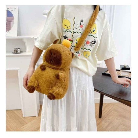 Mochila Peluche Capibara
