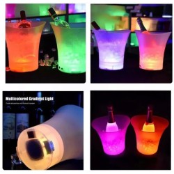 PARLANTE HIELERA BLUETOOTH RECARGABLE LUZ RGB