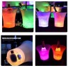 PARLANTE HIELERA BLUETOOTH RECARGABLE LUZ RGB