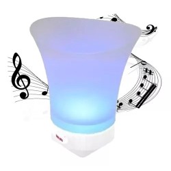 PARLANTE HIELERA BLUETOOTH RECARGABLE LUZ RGB