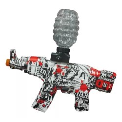 Pistola Hidrogel y Dardos de Espuma AK47 con silenciador