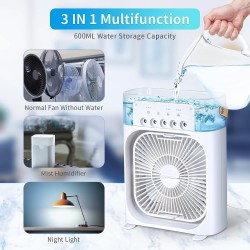 MINI AIRE COOLER FAN VENTILADOR PORTATIL