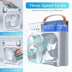 MINI AIRE COOLER FAN VENTILADOR PORTATIL