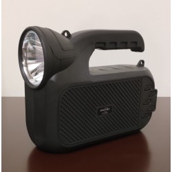 PARLANTE, LINTERNA, RADIO, SOLAR INALAMBRICO
