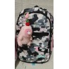 Mochila Kawaii Gatito con Llavero Capibara