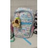 Mochila Kawaii Gatito con Llavero Capibara
