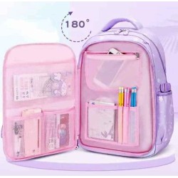 Mochila Kawaii Gatito con Llavero Capibara